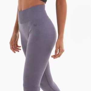 Lazulilabel seamless ribbed contour leggings